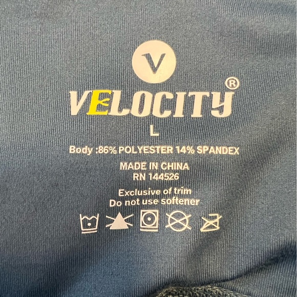 Velocity Leggings Size Women’s Large Color Blue - Picture 6 of 9